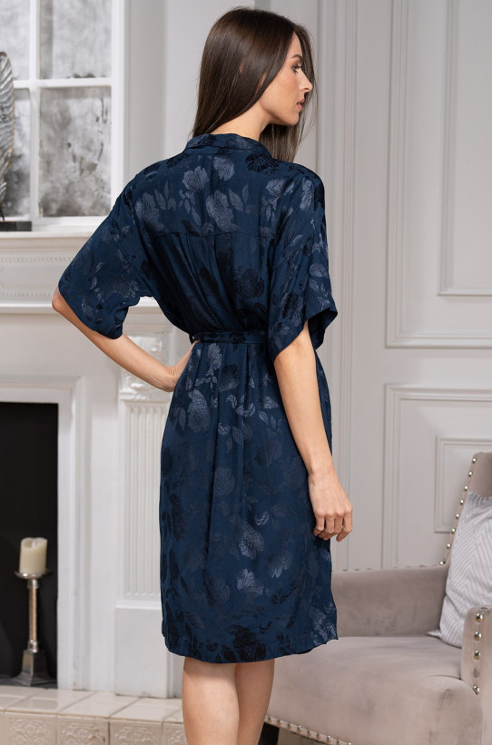 Рубашка женская на пуговицах из вискозы с шелком Mia-Amore "Enrika" 4405