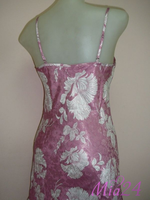 3041 Сорочка шелковая "Paris" розовый 3041 Сорочка шелковая "Paris" розовый