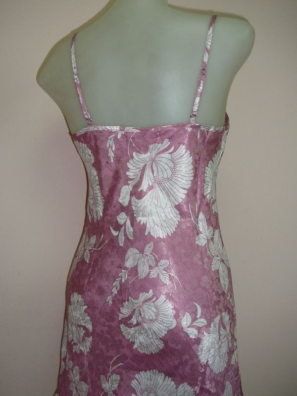 3041 Сорочка шелковая "Paris" розовый