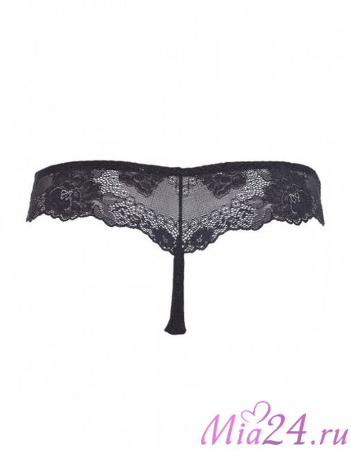 Трусы стринг кружевные Lormar "MyClass" черный Трусы стринг кружевные Lormar "MyClass" черный