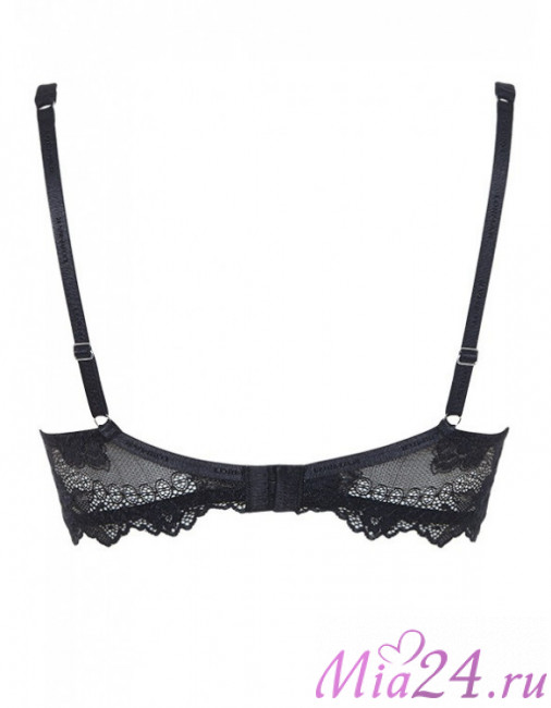 Бюстгальтер балконет "Mousse Pizzo" My Class Lormar черный Бюстгальтер балконет "Mousse Pizzo" My Class Lormar черный