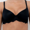 Бюстгальтер балконет "Mousse Pizzo" My Class Lormar черный