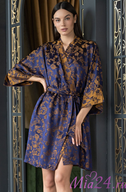 Халат женский шелковый Mia-Amore "Chameleon" 4053 Халат женский шелковый Mia-Amore "Chameleon" 4053