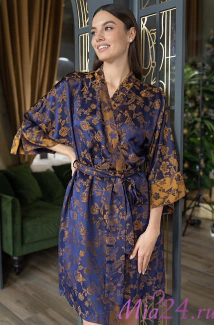 Халат женский шелковый Mia-Amore "Chameleon" 4053 Халат женский шелковый Mia-Amore "Chameleon" 4053
