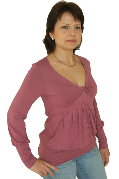 Туника женская с длинным рукавом Серебряная ладья арт.049