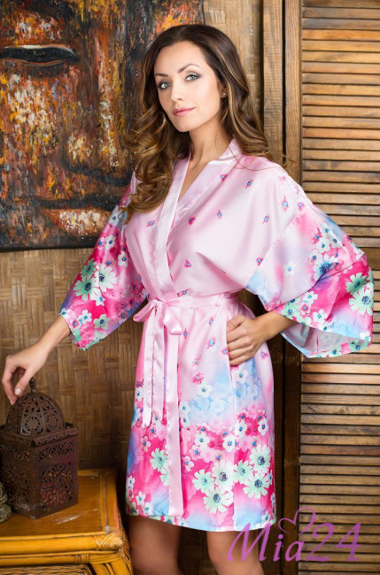 Халат женский Mia-Mia "Romance" 17287 розовый Халат женский Mia-Mia "Romance" 17287 розовый