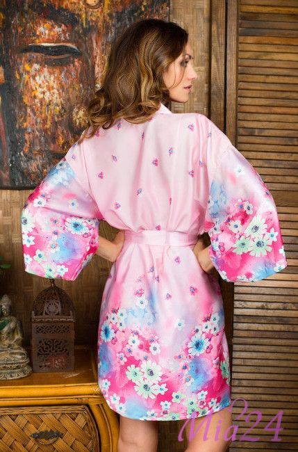 Халат женский Mia-Mia "Romance" 17287 розовый Халат женский Mia-Mia "Romance" 17287 розовый