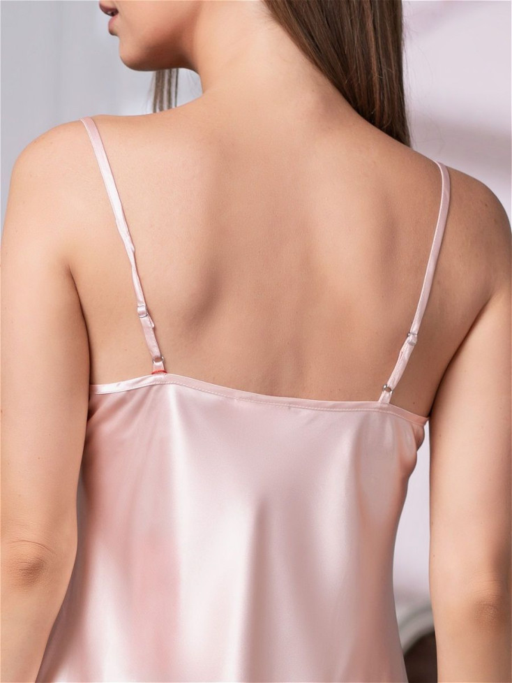 Пижама шелковая Mia-Amore "Marilin" 3102 пудровый