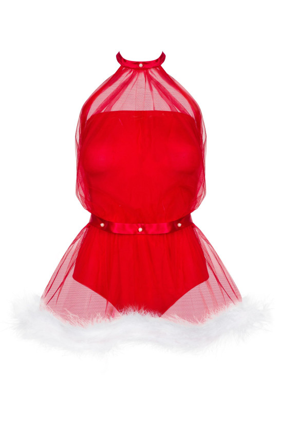 Эротический комплект Obsessive "Santastic dress"