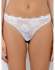 Трусы стринг кружевные  Lormar "MyClass" белый