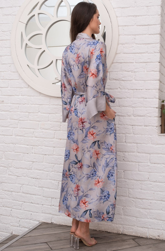 Халат длинный женский Mia-Amore "Lilia" 4129