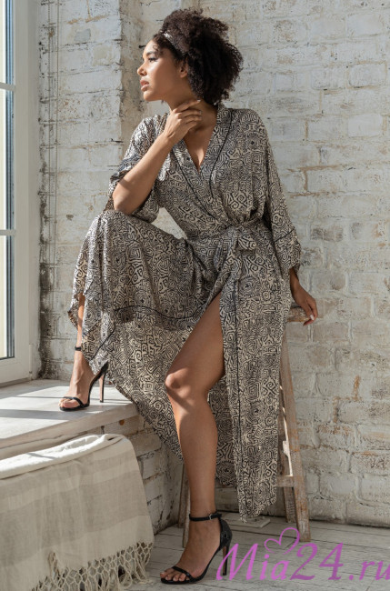 Халат длинный женский Mia-Amore "Runa" 3999