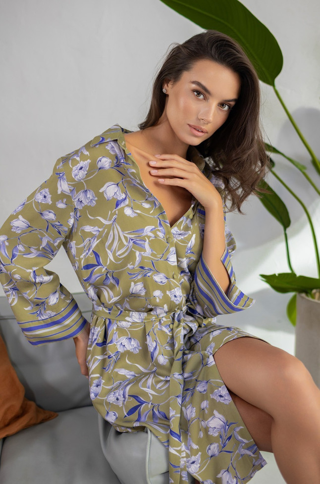 Халат женский на пуговицах Mia-Amore "Libertina" 1957