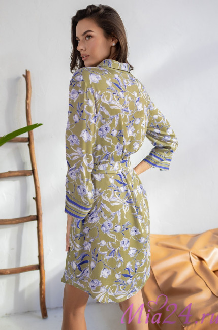 Халат женский на пуговицах Mia-Amore "Libertina" 1957 Халат женский на пуговицах Mia-Amore "Libertina" 1957