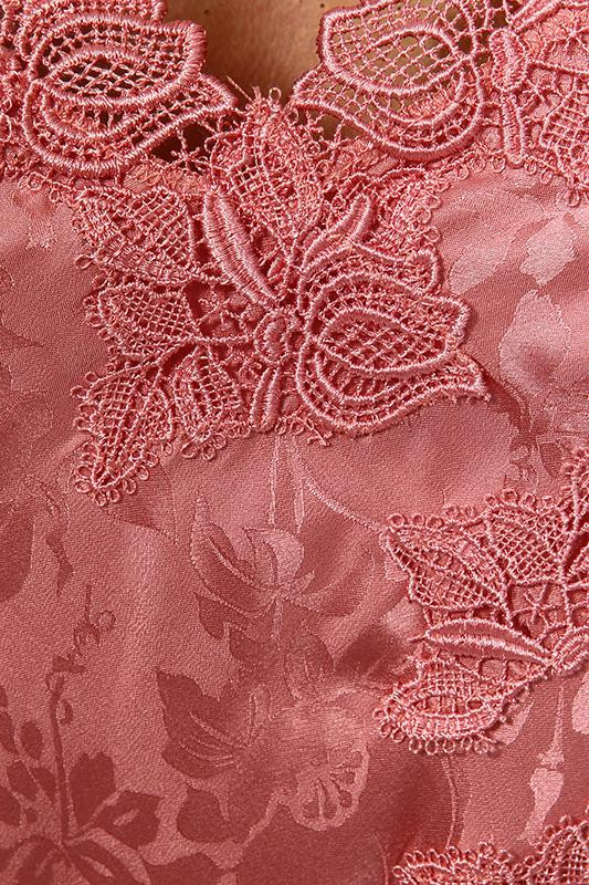 Халат шелковый Mia-Amore "Diana" 5833 коралловый