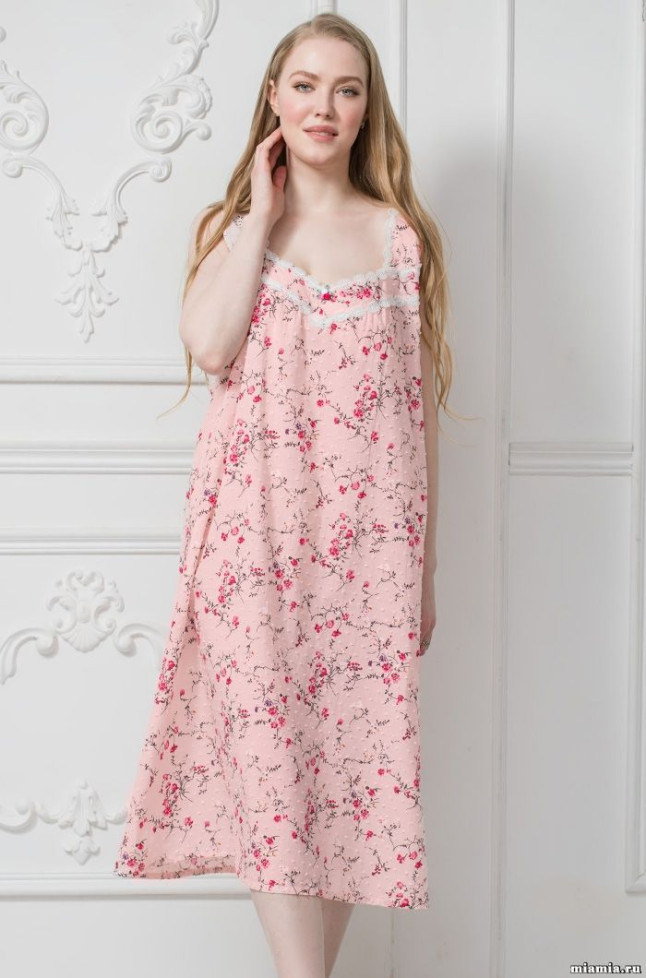 6478 Сорочка из хлопка "Emma" rose