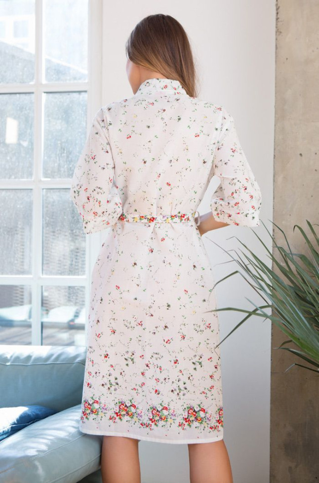 Халат домашний женский из хлопка Mia-Mia "Daisy" 16317