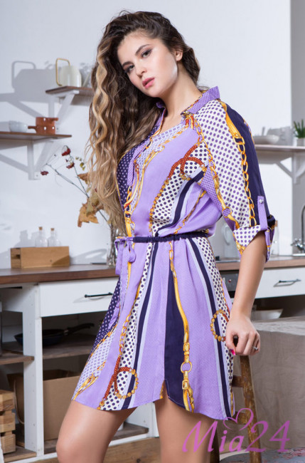 Туника домашняя женская из вискозы Mia-Mia "Lilla" 16408 Туника домашняя женская из вискозы Mia-Mia "Lilla" 16408