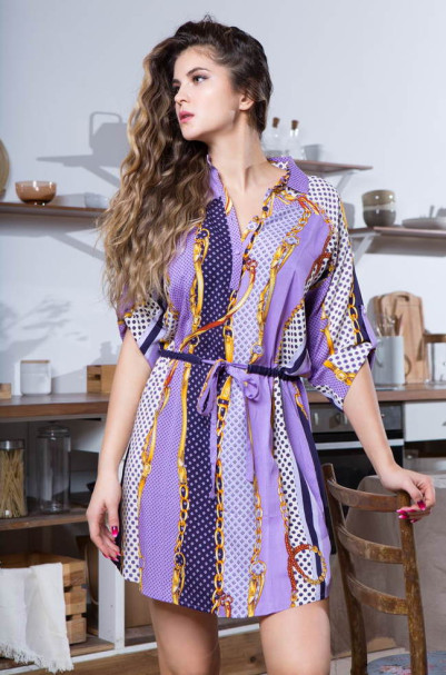 Туника домашняя женская из вискозы Mia-Mia "Lilla" 16408