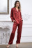 Комплект домашний женский с брюками Mia-Mella "Julia" 8736 паприка  Комплект домашний женский с брюками Mia-Mella "Julia" 8736 паприка