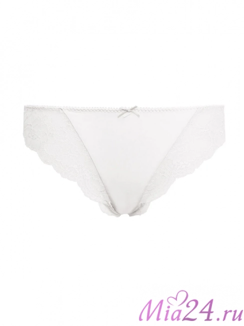Кружевные трусики-слип Sielei "Pure Love" 1975 белый