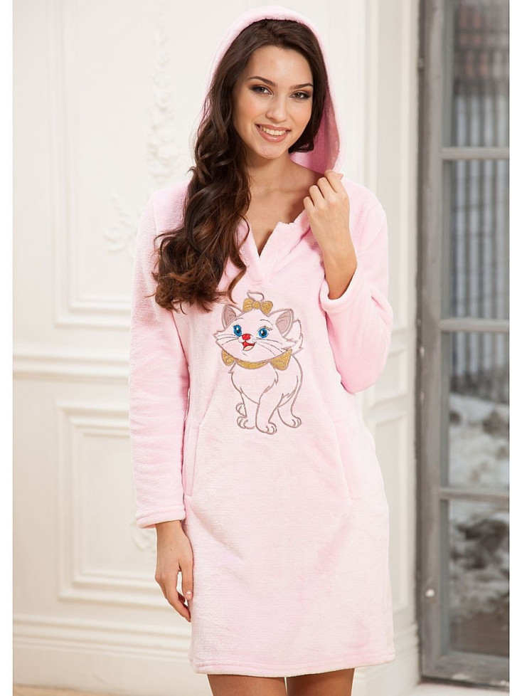 232 Платье домашнее "Cleo" розовый