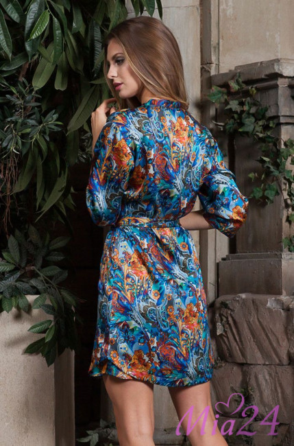 Халат шелковый Mia-Mia "Yesenia" 15133