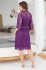 Халат женский кружевной Mia-Mia "Lolita" 17463 фиолет 