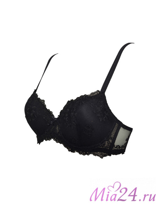 Бюстгальтер балконет "Glam" Sielei 1942 черный Бюстгальтер балконет "Glam" Sielei 1942 черный