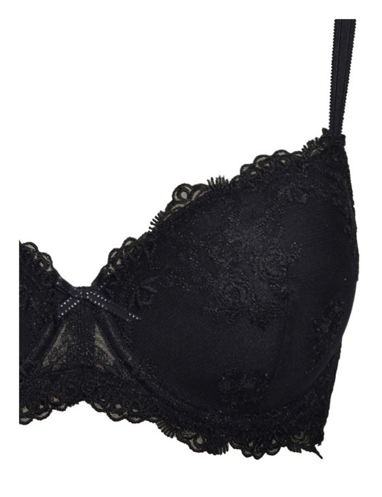 Бюстгальтер балконет "Glam" Sielei 1942 черный