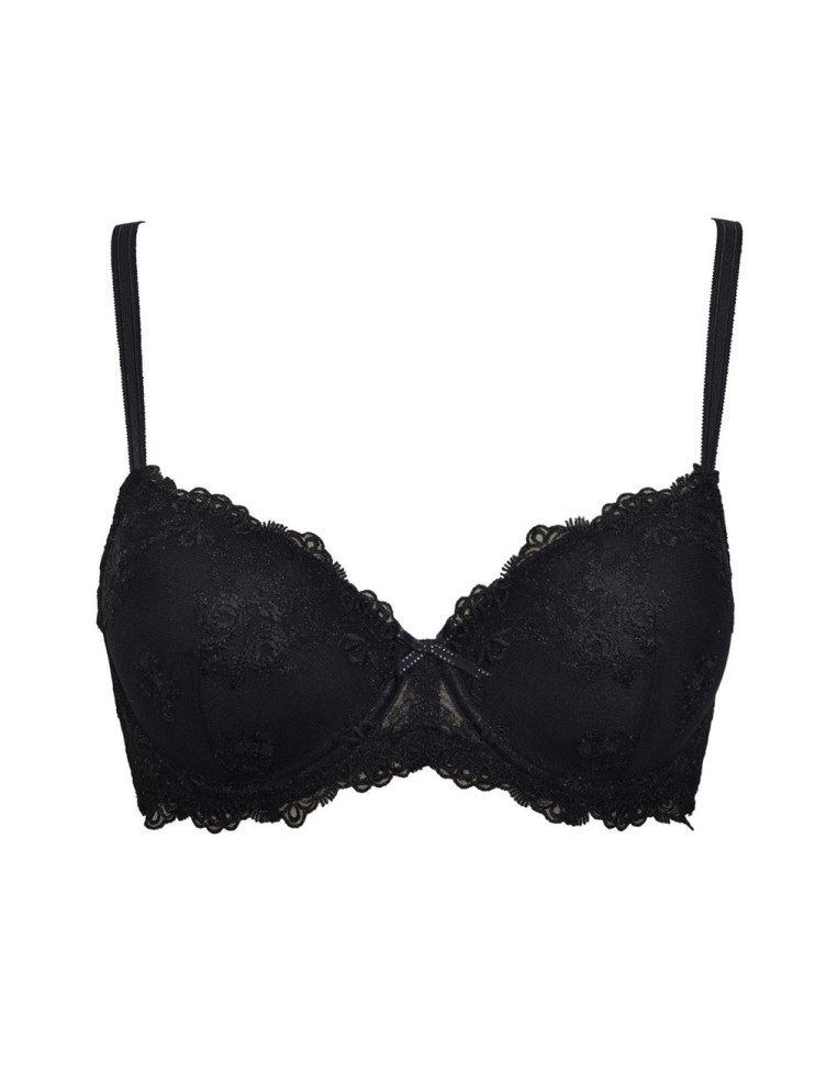 Бюстгальтер балконет "Glam" Sielei 1942 черный