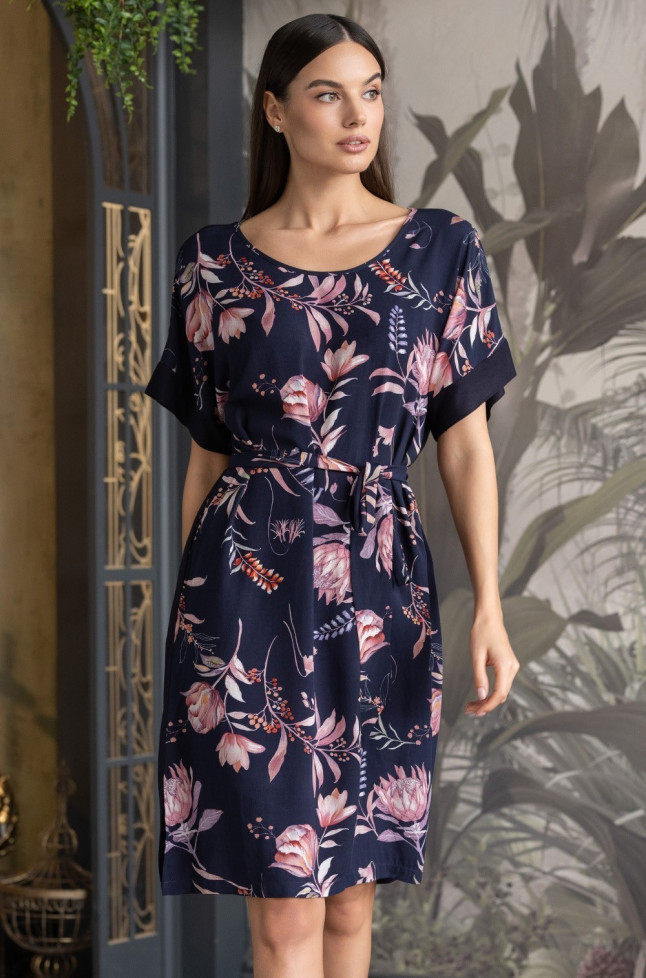 Туника женская из вискозы Mia-Amore "Night Garden" 5147