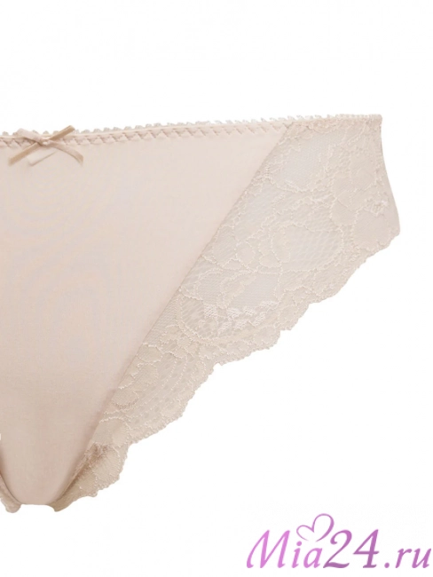 Кружевные трусики-слип Sielei "Pure Love" 1975 cipria