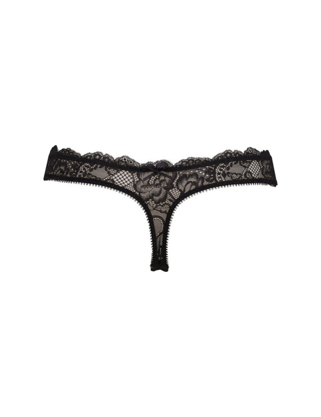 Трусики-стринг Sielei "Pure Love" 1973 черный 