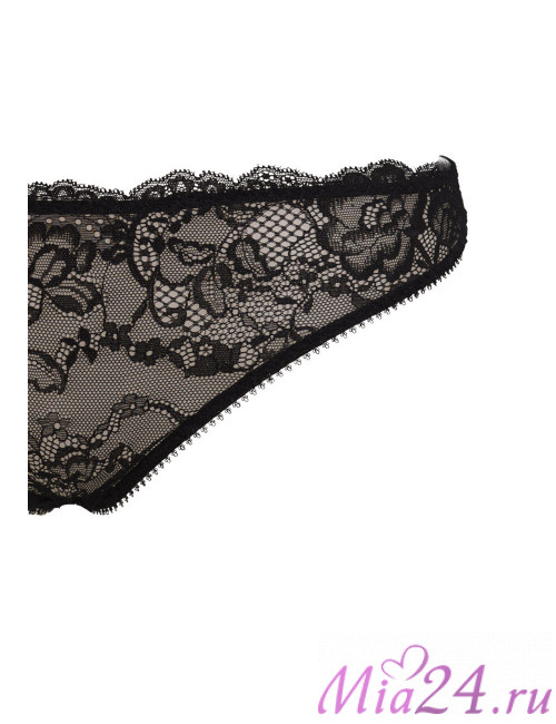 Трусики-стринг Sielei "Pure Love" 1973 черный Трусики-стринг Sielei "Pure Love" 1973 черный