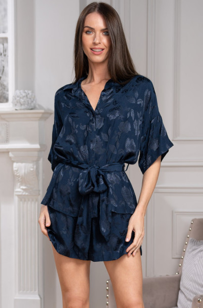 Комплект женский домашний с шортами из вискозы с шелком Mia-Amore "Enrika" 4407