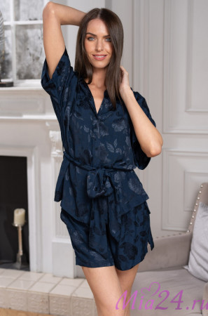 Комплект женский домашний с шортами из вискозы с шелком Mia-Amore "Enrika" 4407