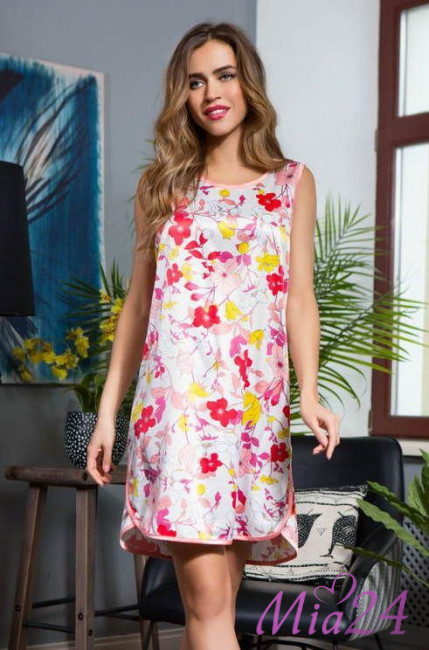 Туника домашняя женская Mia-Mia "Flora" 17525 Туника домашняя женская Mia-Mia "Flora" 17525