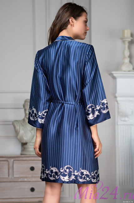 Халат короткий женский Mia-Amore "Barocco" 8613