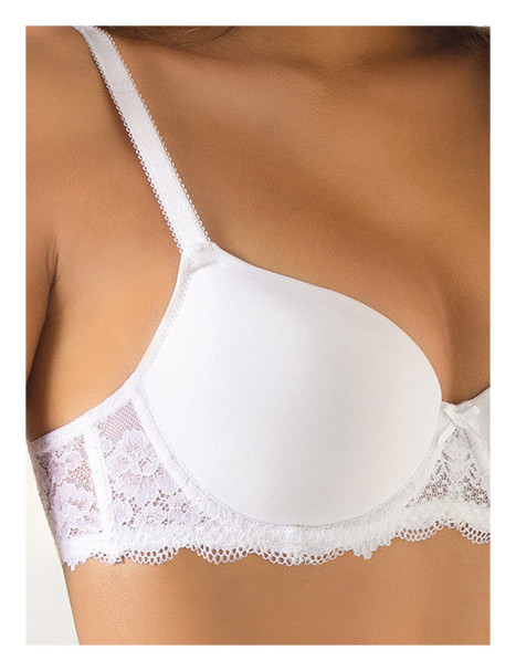 Бюстгальтер балконет "Wonder Lace" Sielei 2452 белый