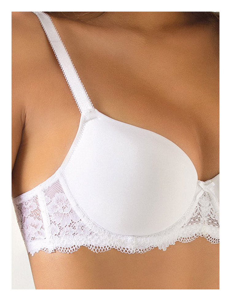 Бюстгальтер балконет "Wonder Lace" Sielei 2452 белый