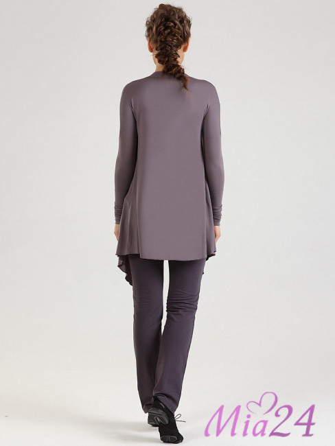 1502 Кардиган из трикотажа Grafite