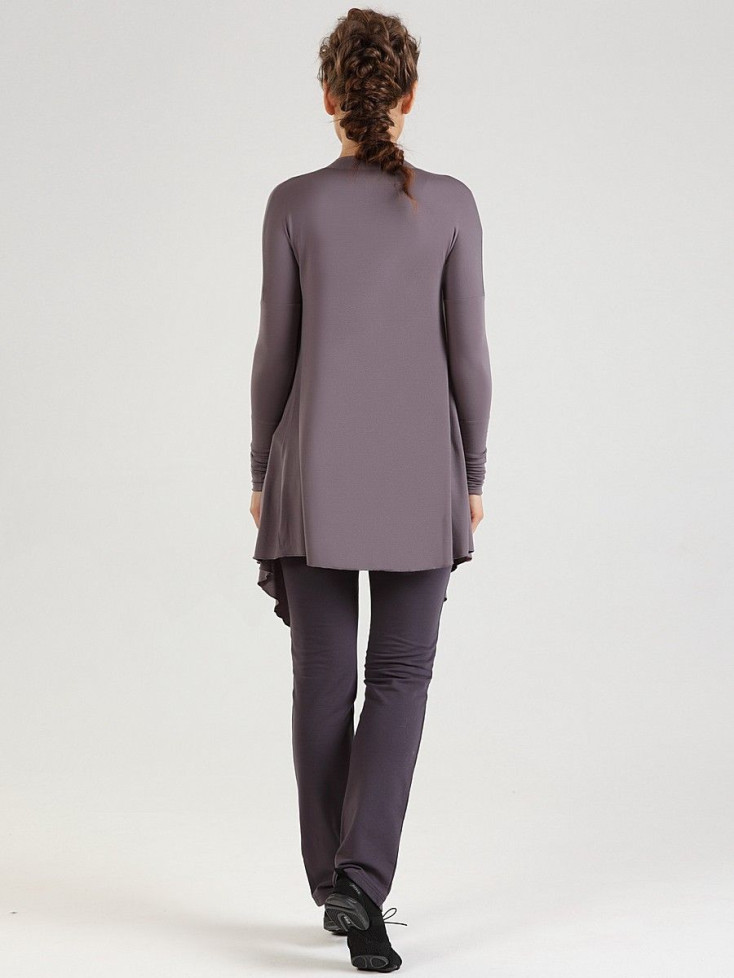 1502 Кардиган из трикотажа Grafite