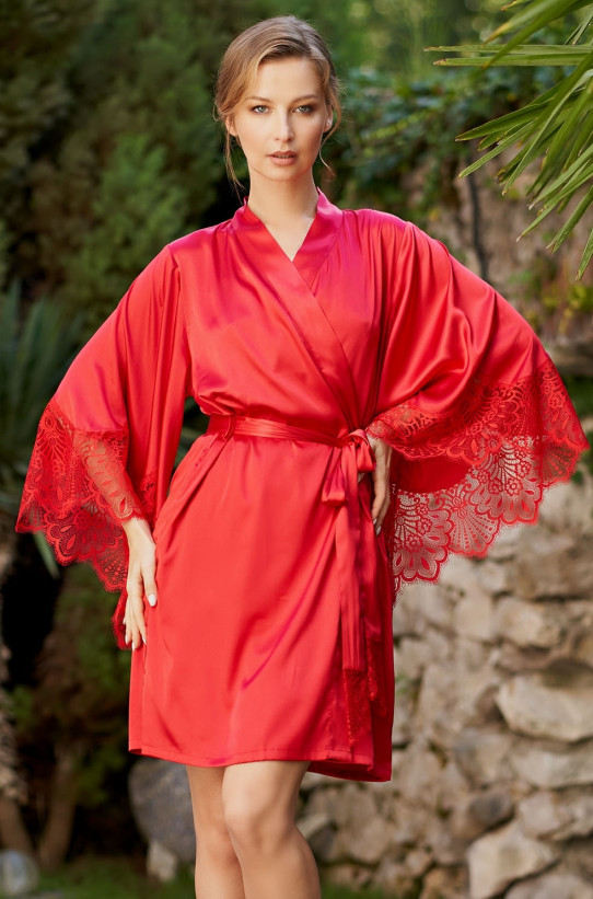 Халат женский Mia-Amore "Afrodita" 2163 красный