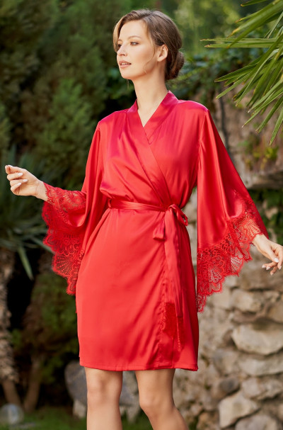 Халат женский Mia-Amore "Afrodita" 2163 красный