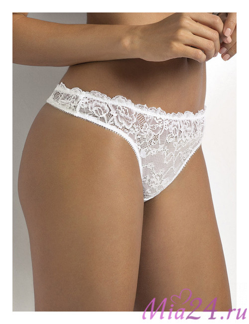 Трусики-стринг Sielei "Pure Love" 1973 белый