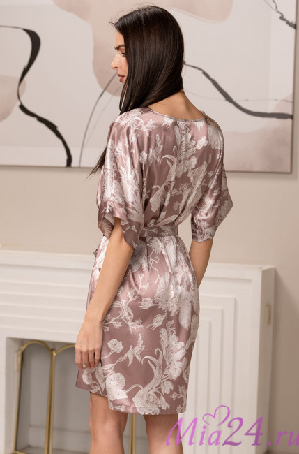 Туника женская шелковая Mia-Amore "Ninelle" 4121 латте Туника женская шелковая Mia-Amore "Ninelle" 4121 латте