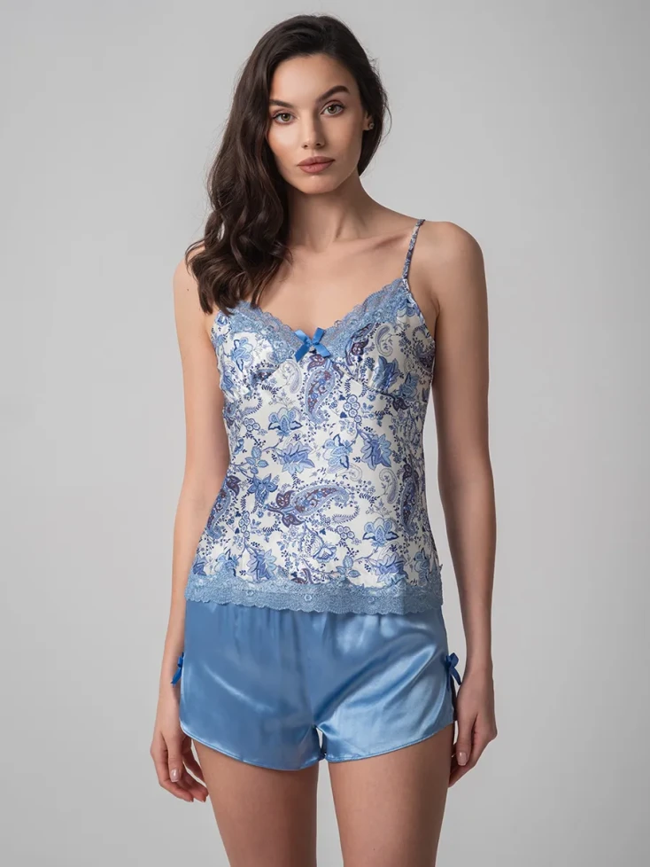 Пижама шелковая Mia-Amore "Dolce Vita" 5912