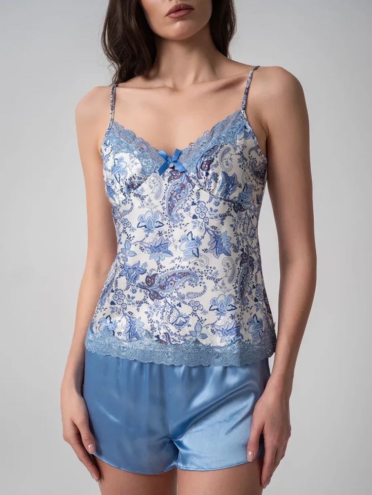 Пижама шелковая Mia-Amore "Dolce Vita" 5912