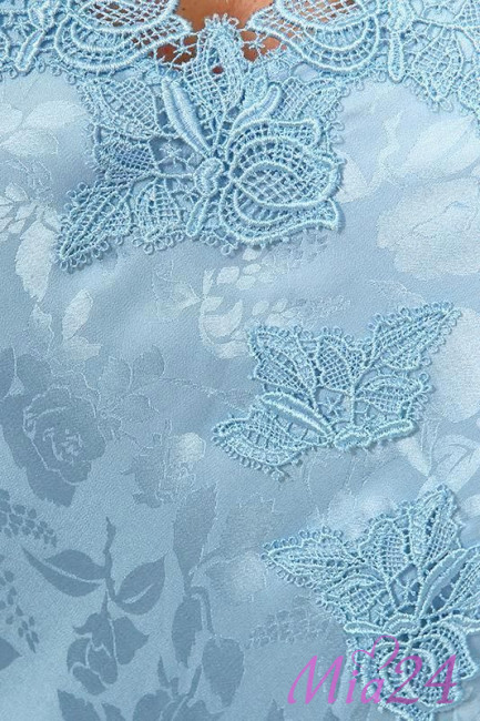 Халат шелковый Mia-Amore "Diana" 5833 голубой Халат шелковый Mia-Amore "Diana" 5833 голубой